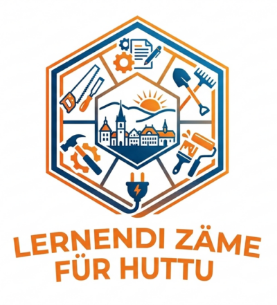 Logo Lernendi zäme für Huttu